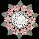 Crochet Pattern Irish Rose, Doily Pattern