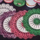 Doily Crochet Fan Scallop Lace Crochet Pattern Doily