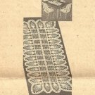 Pineapple Crochet  Pattern, Lace  Crochet Doily Pineapple Runner Pattern