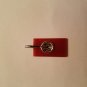 Sterling Silver Red Agate Pendant