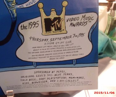 Video Music Awards 1995 program
