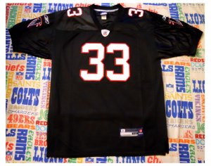 ATLANTA FALCONS MICHAEL TURNER  THROWBACK JERSEY 52