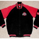 Ohio State Buckeyes G III Suede Varsity Jacket