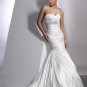 Slim A-line gown  sweetheart neckline corset closure  Wedding Dresses Prom Gown Dress