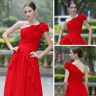 ELYSEMOD A-line One Shoulder  Floor-length multiplex yarn Quick Delivery/ Evening/ Prom Dress