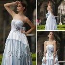 ELYSEMOD Ball Gown Brush Train Strapless Quick Delivery/Wedding Dresses/ Prom Dresses New