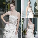 ELYSEMOD A-line Strapless Floor Length Quick Delivery/Wedding Dresses/ Prom Dresses