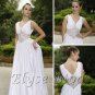 ELYSEMOD A-line V-neck Floor-length Chiffon Dresses on Sale / Evening Dresses
