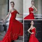 ELYSEMOD A-line Bateau Floor-length Ruffles/Beads Satin Quick Delivery/ Evening/ Prom Dress