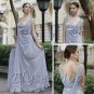 ELYSEMOD A-line Spaghetti Straps Floor-length Tencel Chiffon Quick Delivery/ Evening/ Party Dresses