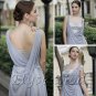 ELYSEMOD A-line Spaghetti Straps Floor-length Tencel Chiffon Quick Delivery/ Evening/ Party Dresses