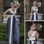 ELYSEMOD A-line Scoop Floor Length Chiffon Rhinestone Quick Delivery Evening/Prom