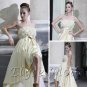 ELYSEMOD Trumpet/Mermaid Strapless Asymetrical Stain Quick Delivery/ Evening/ Prom Dress