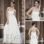 ELYSEMOD A-line Strapless Floor-length Matte Silk Quick Delivery Evening/ Prom Dress