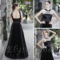 ELYSEMOD Sheath/Colum Halter Floor Length Bead/Rhinestone Quick Delivery Homecoming