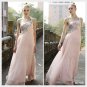 Elysemod Sheath Sweep Train Silk Chiffon Beading One-Shoulder Wedding Dresses 80168