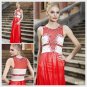 Elysemod A-line Scoop Floor-length Sleeveless Chiffon Quick Delivery/ Evening Dress 80166