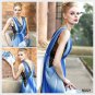 Elysemod A-line V-neck Ankle-length Sleeveless Chiffon Evening Dress Women's Dresses 80221
