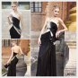 Elysemod Sheath / Column Strapless Floor-length Sleeveless Chiffon Evening Dress/Dresses 80188