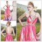 Elysemod A-line Straps Ankle-length Sleeveless Elastic satin Women's Dresses Evening Dress 80231