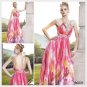 Elysemod A-line Straps Ankle-length Sleeveless Elastic satin Women's Dresses Evening Dress 80231