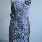 Free Shipping Best Selling Custom-made One Shoulder Sheath Satin Cocktail dress