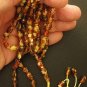 ISLAMIC PRAYER BEADS 99 B. GENUINE COGNAC AMBER + M.O.P