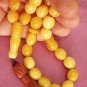 PRAYER WORRY BEADS KOMBOLOI BUTTERSCOTCH AMBER OVAL