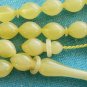 ISLAMIC PRAYER BEADS PALE TURKISH AMBER