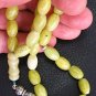 ISLAMIC PRAYER WORRY BEADS OVAL JADE & STERLING