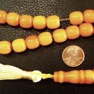 PRAYER WORRY BEADS KOMBOLOI MISKE AMBER BARREL