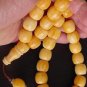 PRAYER WORRY BEADS KOMBOLOI BUTTERSCOTCH AMBER BARREL
