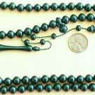 Islamic Prayer Beads DARK GREEN GALALITH 99 Tesbihci