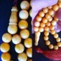 ISLAMIC PRAYER WORRY BEADS  YELLOW AMBER KOMBOLOI