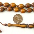 ISLAMIC PRAYER BEADS VERY RARE PARADISE WOOD -OUD-