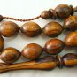 ISLAMIC PRAYER BEADS VERY RARE PARADISE WOOD -OUD-