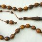 ISLAMIC PRAYER BEADS VERY RARE PARADISE WOOD -OUD-