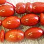 ISLAMIC PRAYER BEADS: RED JASPER & STERLING-by Tesbihci