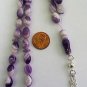 PRAYER BEADS :BANDED AMETHYST QUARTZ-Tesbihci