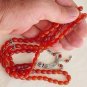 Islamic Prayer Beads 99 OVAL CARNELIAN by Tesbihci