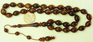 PRAYER WORRY BEADS SANDALOUS GALALITH NEW OLD STOCK RRR