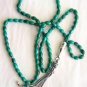 Islamic Prayer Beads 99 MALACHITE - by Tesbihci