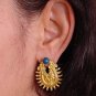 ETRUSCAN EARRINGS w LAPIS by The Swan
