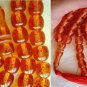 ISLAMIC PRAYER WORRY BEADS RED SPECKLED MISKETA