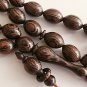 PRAYER WORRY BEADS SUBHA :DARK ZEBRANO 33 BEADS