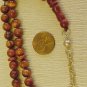 ISLAMIC PRAYER BEADS BROWN GOLDSTONE Tesbihci