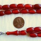 ISLAMIC PRAYER BEADS VINTAGE FIRE MISKETA KOMBOLOI