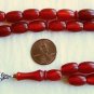 ISLAMIC PRAYER BEADS VINTAGE FIRE MISKETA KOMBOLOI