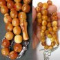 PRAYER BEADS TASBIH KOMBOLOI SANDALOUS BROWN RESIN