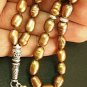 PRAYER BEADS KOMBOLOI SUBHA BRONZE COL. PEARLS STERLING